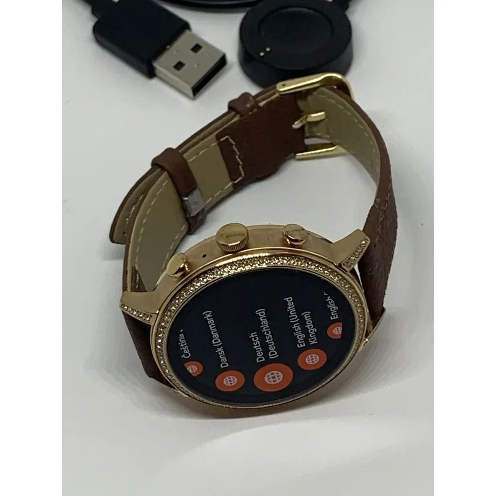 Fossil Gen 4 Authentic Digital Dial Smart Watch Custom Band FTW6011 QT326
